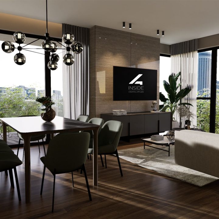 Amenajare apartament 4 camere One Verdi Park